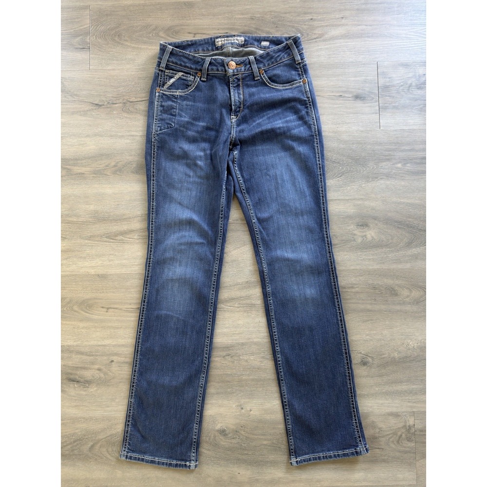 Ariat Rebar Women's Perfect Rise Straight Western Rodeo Denim Jeans Size 29R